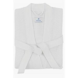 Matouk Kiran Turkish Waffle Knit Bath Robe Small/Medium Unisex Cotton Bamboo